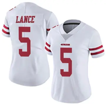 Women's Trey Lance San Francisco 49ers Limited White Vapor Untouchable Jersey