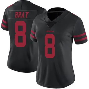 Women's Tyler Bray San Francisco 49ers Limited Black Alternate Vapor Untouchable Jersey