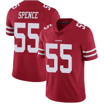 Youth Akeem Spence San Francisco 49ers Limited Red Team Color Vapor Untouchable Jersey