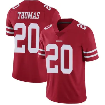 Youth Ambry Thomas San Francisco 49ers Limited Red Team Color Vapor Untouchable Jersey