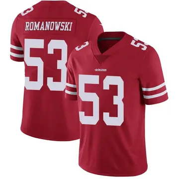 Youth Bill Romanowski San Francisco 49ers Limited Red Team Color Vapor Untouchable Jersey