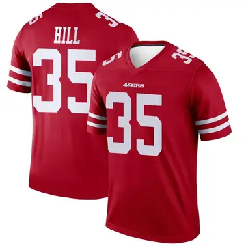 Youth Brian Hill San Francisco 49ers Legend Scarlet Jersey