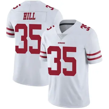 Youth Brian Hill San Francisco 49ers Limited White Vapor Untouchable Jersey