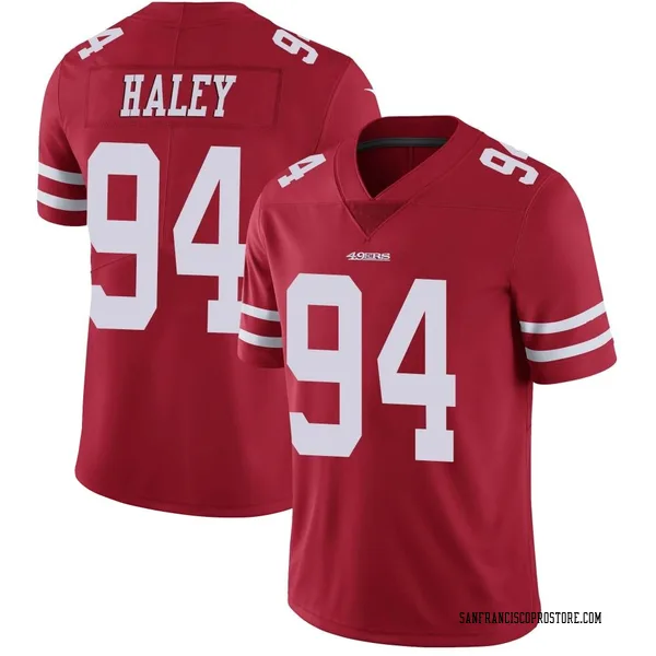 49ers jersey color