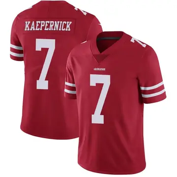 Youth Colin Kaepernick San Francisco 49ers Limited Red Team Color Vapor Untouchable Jersey