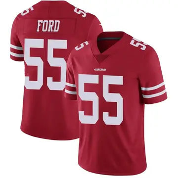 Youth Dee Ford San Francisco 49ers Limited Red Team Color Vapor Untouchable Jersey