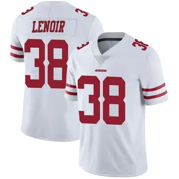 Youth Deommodore Lenoir San Francisco 49ers Limited White Vapor Untouchable Jersey