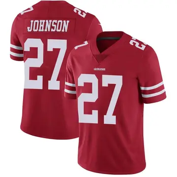 Youth Dontae Johnson San Francisco 49ers Limited Red Team Color Vapor Untouchable Jersey