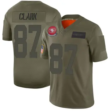 Youth Dwight Clark San Francisco 49ers Limited Camo 2019 Salute to Service Jersey