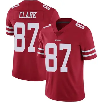 Youth Dwight Clark San Francisco 49ers Limited Red Team Color Vapor Untouchable Jersey