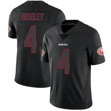 Youth Emmanuel Moseley San Francisco 49ers Limited Black Impact Jersey