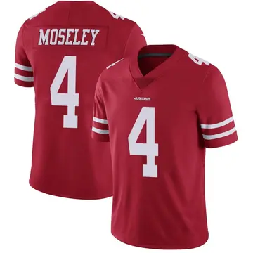 Youth Emmanuel Moseley San Francisco 49ers Limited Red Team Color Vapor Untouchable Jersey