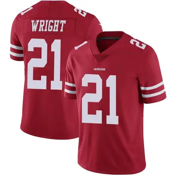 Youth Eric Wright San Francisco 49ers Limited Red Team Color Vapor Untouchable Jersey