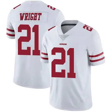 Youth Eric Wright San Francisco 49ers Limited White Vapor Untouchable Jersey