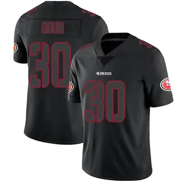Youth George Odum San Francisco 49ers Limited Black Impact Jersey