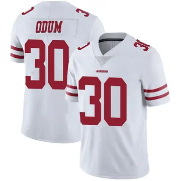 Youth George Odum San Francisco 49ers Limited White Vapor Untouchable Jersey