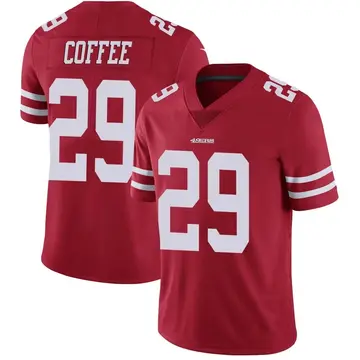 Youth Glen Coffee San Francisco 49ers Limited Red Team Color Vapor Untouchable Jersey