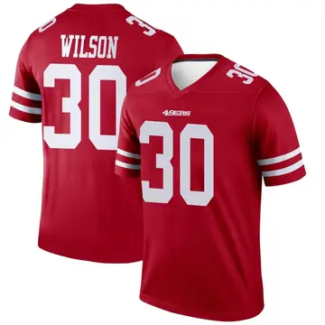 Youth Jarrod Wilson San Francisco 49ers Legend Scarlet Jersey
