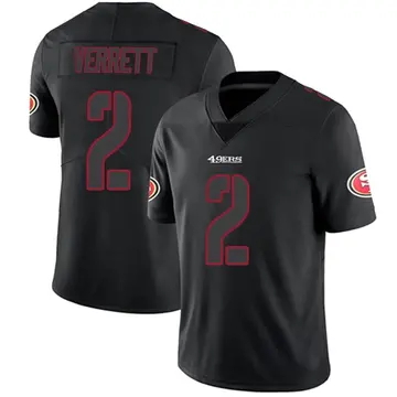 Youth Jason Verrett San Francisco 49ers Limited Black Impact Jersey
