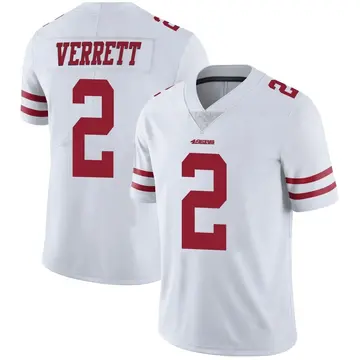 Youth Jason Verrett San Francisco 49ers Limited White Vapor Untouchable Jersey