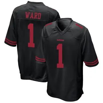 Youth Jimmie Ward San Francisco 49ers Game Black Alternate Jersey