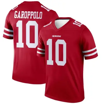 Youth Jimmy Garoppolo San Francisco 49ers Legend Scarlet Jersey