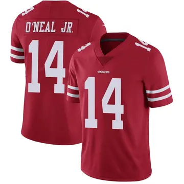 Youth Leon O'Neal Jr. San Francisco 49ers Limited Red Team Color Vapor Untouchable Jersey