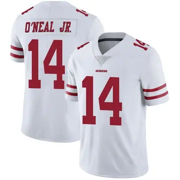 Youth Leon O'Neal Jr. San Francisco 49ers Limited White Vapor Untouchable Jersey