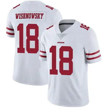 Youth Mitch Wishnowsky San Francisco 49ers Limited White Vapor Untouchable Jersey