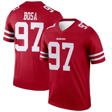 Youth Nick Bosa San Francisco 49ers Legend Scarlet Jersey