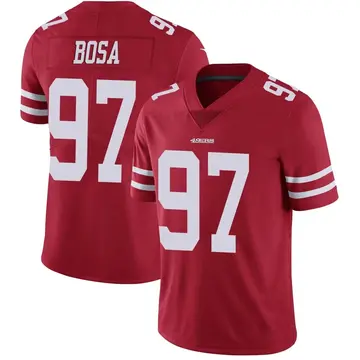 Youth Nick Bosa San Francisco 49ers Limited Red Team Color Vapor Untouchable Jersey