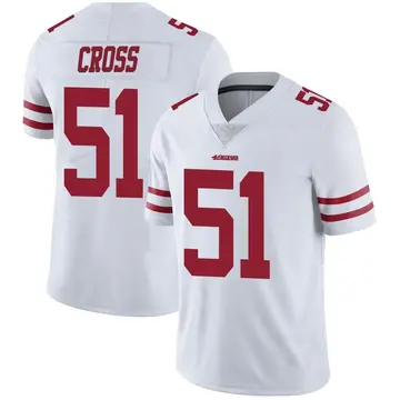 Youth Randy Cross San Francisco 49ers Limited White Vapor Untouchable Jersey
