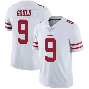 Youth Robbie Gould San Francisco 49ers Limited White Vapor Untouchable Jersey