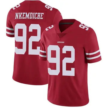 Youth Robert Nkemdiche San Francisco 49ers Limited Red Team Color Vapor Untouchable Jersey