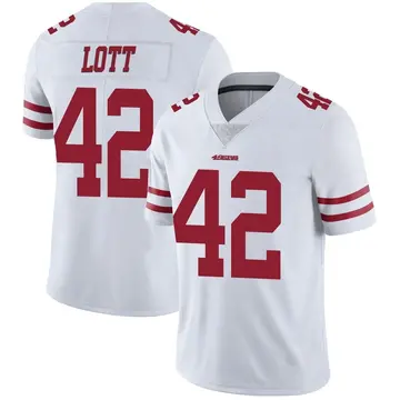 Youth Ronnie Lott San Francisco 49ers Limited White Vapor Untouchable Jersey