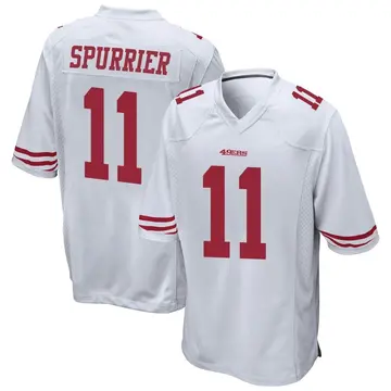 Youth Steve Spurrier San Francisco 49ers Game White Jersey