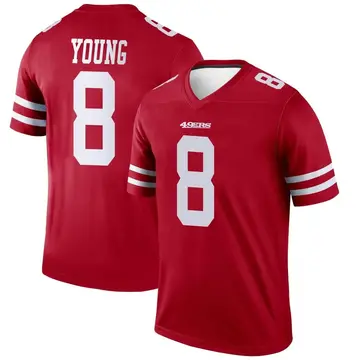 Youth Steve Young San Francisco 49ers Legend Scarlet Jersey