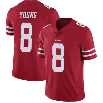 Youth Steve Young San Francisco 49ers Limited Red Team Color Vapor Untouchable Jersey