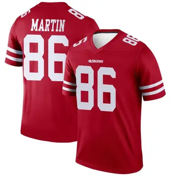Youth Tay Martin San Francisco 49ers Legend Scarlet Jersey