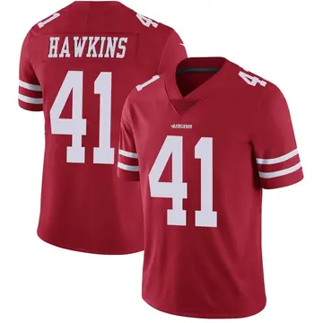 Youth Tayler Hawkins San Francisco 49ers Limited Red Team Color Vapor Untouchable Jersey
