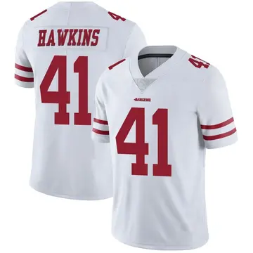 Youth Tayler Hawkins San Francisco 49ers Limited White Vapor Untouchable Jersey