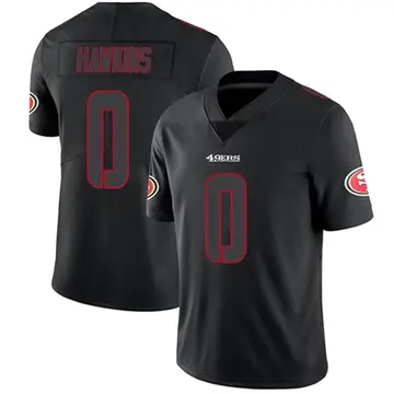 Youth Taylor Hawkins San Francisco 49ers Limited Black Impact Jersey