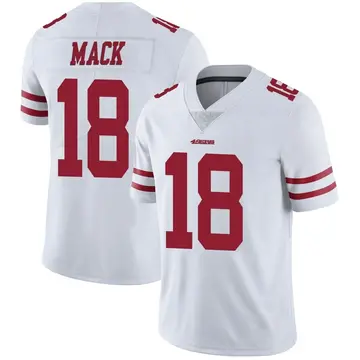 Youth Taysir Mack San Francisco 49ers Limited White Vapor Untouchable Jersey