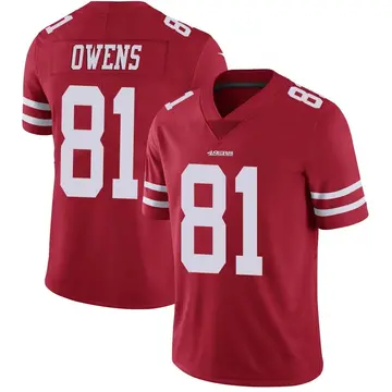 Youth Terrell Owens San Francisco 49ers Limited Red Team Color Vapor Untouchable Jersey