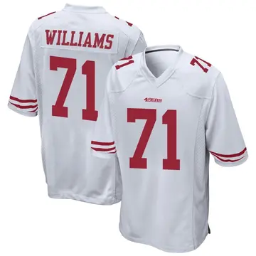 Youth Trent Williams San Francisco 49ers Game White Jersey