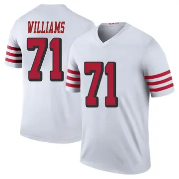 Youth Trent Williams San Francisco 49ers Legend White Color Rush Jersey