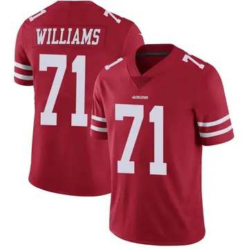Youth Trent Williams San Francisco 49ers Limited Red Team Color Vapor Untouchable Jersey