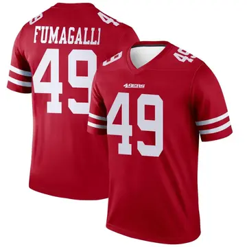 Youth Troy Fumagalli San Francisco 49ers Legend Scarlet Jersey